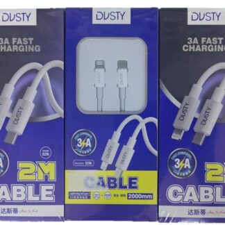 6942174880016 CABLE USB S29i PD-iP 2M 3A DUSTY CABLES/CARGADORES doble ()