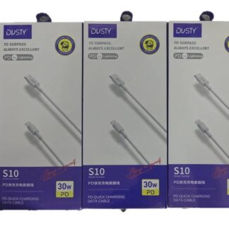 6973707052969 CABLE USB S10 IP PD 30W DUSTY CABLES/CARGADORES doble ()