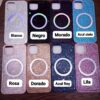 IPHONE 11 AZUL CIELO STONE DIAMOND TRANSPARENTE (1304R)